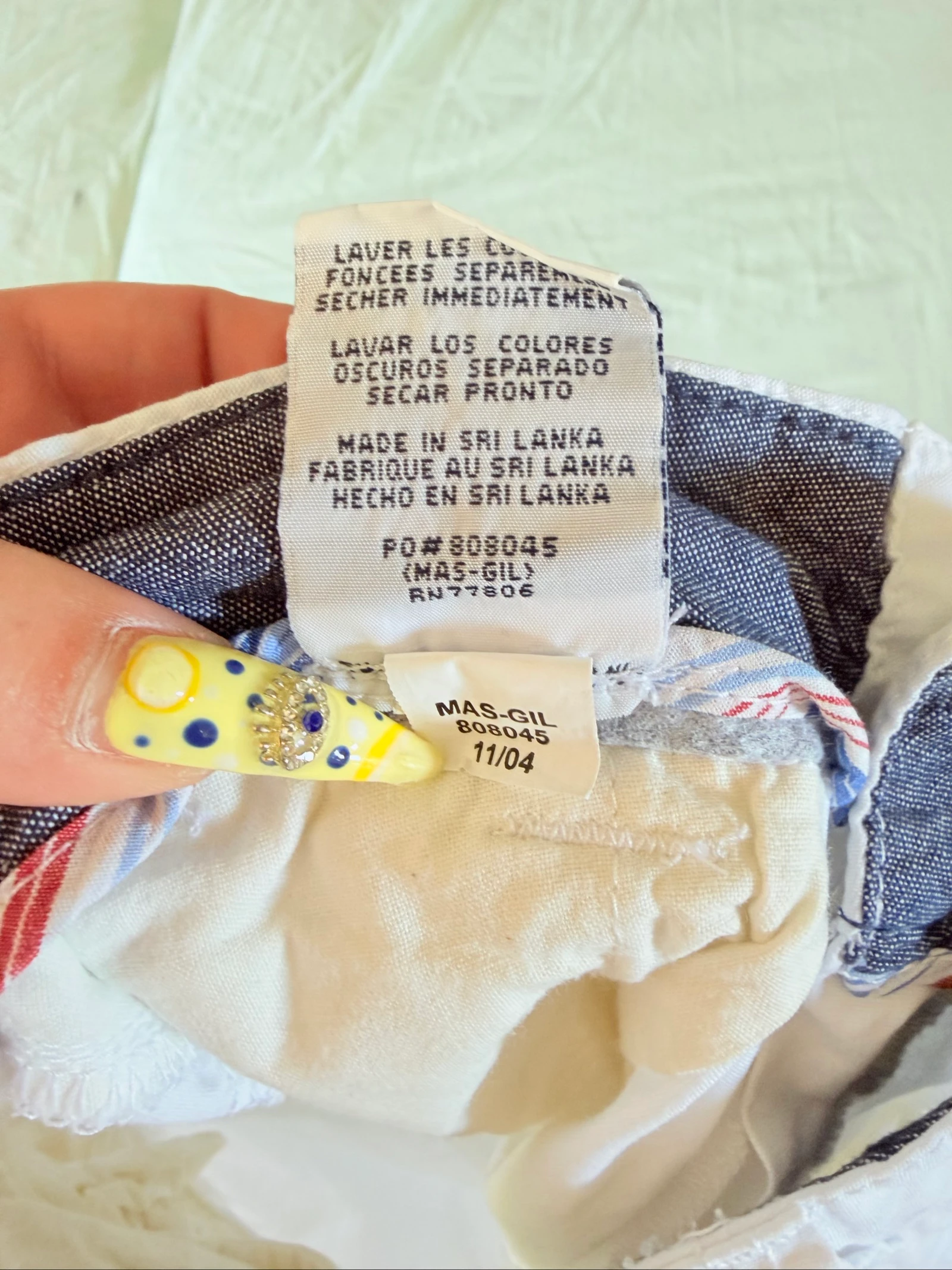 Calça Chino Feminina Branca Tommy Hilfiger Tamanho W29 L24 (FR38) – photo 5